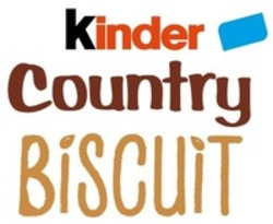 Міжнародна реєстрація торговельної марки № 1860997: Kinder Country BISCUIT