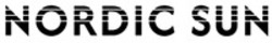 Міжнародна реєстрація торговельної марки № 1862330: NORDIC SUN