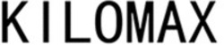 Міжнародна реєстрація торговельної марки № 1865324: KILOMAX