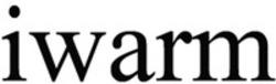 Міжнародна реєстрація торговельної марки № 1889216: iwarm