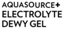 Міжнародна реєстрація торговельної марки № 1892770: AQUASOURCE+ ELECTROLYTE DEWY GEL