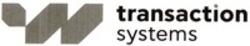 Міжнародна реєстрація торговельної марки № 1896530: transaction systems