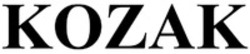 Міжнародна реєстрація торговельної марки № 1898160: KOZAK