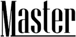 Міжнародна реєстрація торговельної марки № 1898287: Master