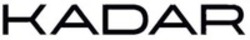Міжнародна реєстрація торговельної марки № 1899909: KADAR
