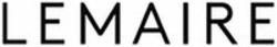 Міжнародна реєстрація торговельної марки № 1905391: LEMAIRE