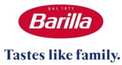 Міжнародна реєстрація торговельної марки № 1913426: DAL 1877 Barilla Tastes like family.