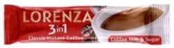 Міжнародна реєстрація торговельної марки № 1914194: LORENZA 3 in 1 Classic Instant Coffee