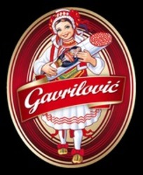 Міжнародна реєстрація торговельної марки № 1916590: Gavrilović