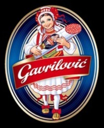 Міжнародна реєстрація торговельної марки № 1916593: Gavrilović