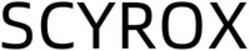 Міжнародна реєстрація торговельної марки № 1916729: SCYROX