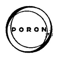 Міжнародна реєстрація торговельної марки № 242062: PORON