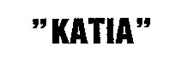 Міжнародна реєстрація торговельної марки № 373568: "KATIA"