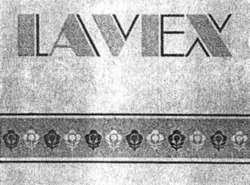 Міжнародна реєстрація торговельної марки № 392737: LAVEX