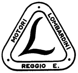 Міжнародна реєстрація торговельної марки № 427403: L MOTORI LOMBARDINI REGGIO E.