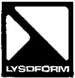 Міжнародна реєстрація торговельної марки № 454055: LYSOFORM