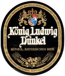 Міжнародна реєстрація торговельної марки № 484874: König Ludwig Dunkel