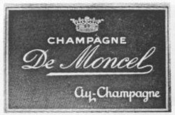 Міжнародна реєстрація торговельної марки № 487401: CHAMPAGNE De Moncel