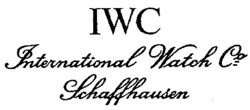 Міжнародна реєстрація торговельної марки № 500762: IWC International Watch Co Schaffhausen