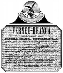 Міжнародна реєстрація торговельної марки № 505528: FERNET-BRANCA