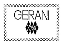 Міжнародна реєстрація торговельної марки № 510193: GERANI
