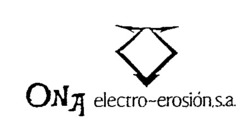 Міжнародна реєстрація торговельної марки № 534834: ONA electro-erosión, s.a.