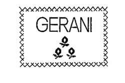 Міжнародна реєстрація торговельної марки № 540313: GERANI