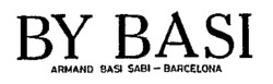 Міжнародна реєстрація торговельної марки № 542814: BY BASI