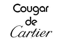 Міжнародна реєстрація торговельної марки № 546126: Cougar de Cartier