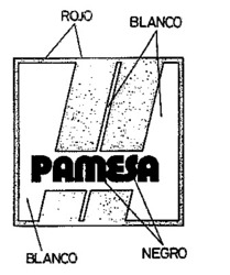 Міжнародна реєстрація торговельної марки № 556456: PAMESA