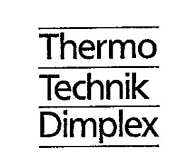 Міжнародна реєстрація торговельної марки № 573710: Dimplex