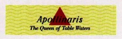 Міжнародна реєстрація торговельної марки № 574957: Apollinaris The Queen of Table Waters