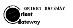 Міжнародна реєстрація торговельної марки № 577741: OrienT Gateway