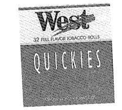 Міжнародна реєстрація торговельної марки № 579971: West QUICKIES