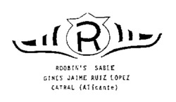 Міжнародна реєстрація торговельної марки № 586290: R ROOBIN'S SABLE