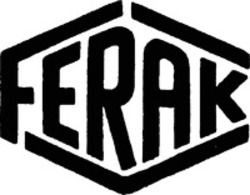 Міжнародна реєстрація торговельної марки № 592624: FERAK