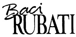 Міжнародна реєстрація торговельної марки № 592966: Baci RUBATI