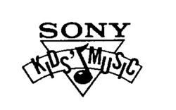 Міжнародна реєстрація торговельної марки № 596248: SONY KIDS'MUSIC