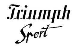 Міжнародна реєстрація торговельної марки № 603182: Triumph Sport