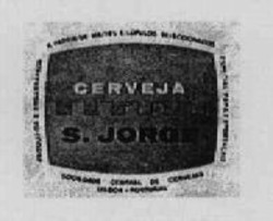 Міжнародна реєстрація торговельної марки № 603853: CERVEJA S. JORGE