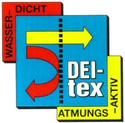 Міжнародна реєстрація торговельної марки № 606141: DEI-tex WASSER-DICHT ATMUNGS-AKTIV