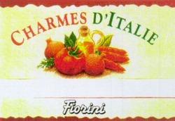 Міжнародна реєстрація торговельної марки № 611794: CHARMES D'ITALIE Fiorini