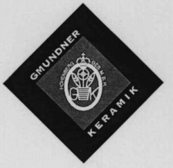 Міжнародна реєстрація торговельної марки № 615769: GMUNDNER KERAMIK