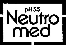 Міжнародна реєстрація торговельної марки № 619296: Neutro med pH 5.5