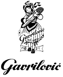 Міжнародна реєстрація торговельної марки № 619743: Gavrilovic 1821