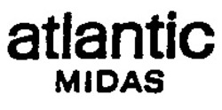 Міжнародна реєстрація торговельної марки № 620125: atlantic MIDAS