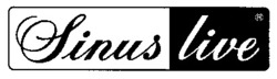 Міжнародна реєстрація торговельної марки № 625343: Sinus live