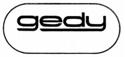 Міжнародна реєстрація торговельної марки № 626326: gedy
