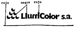 Міжнародна реєстрація торговельної марки № 626616: LlumiColor s.a.