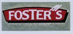 Міжнародна реєстрація торговельної марки № 627582: FOSTER'S